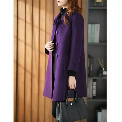 Manteau élégant mi-long – Coupe droite chic ORIS WEAR