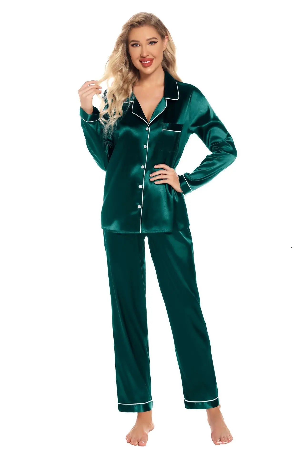 Ensemble pyjama satiné luxueux ORIS WEAR