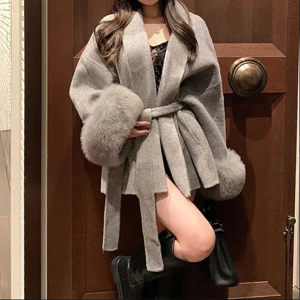 Veste glamour fourrure ORIS WEAR