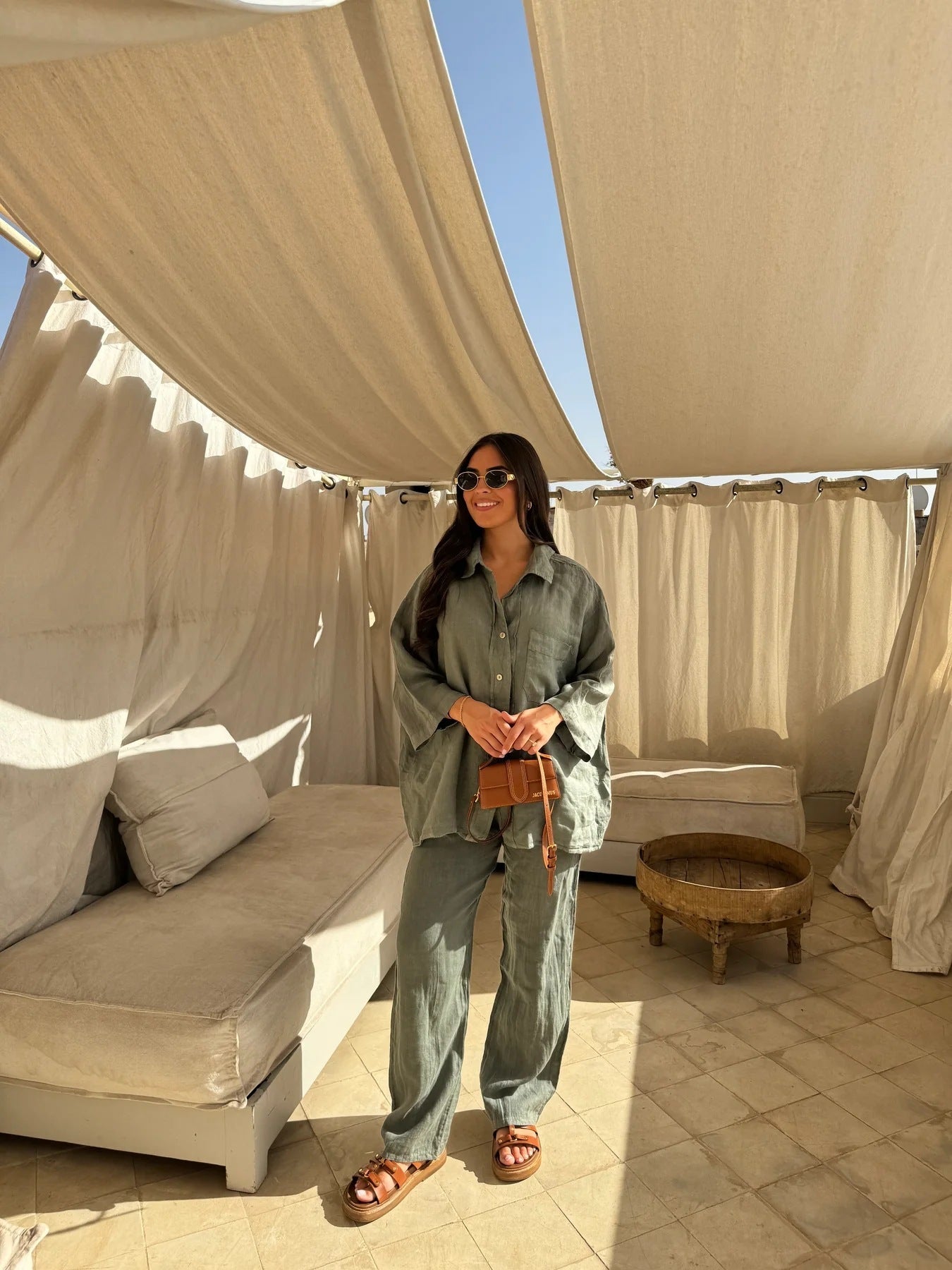 Chemise et pantalon en lin ORIS WEAR