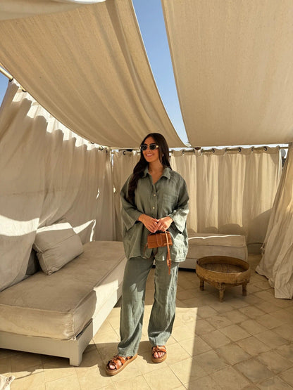 Chemise et pantalon en lin ORIS WEAR