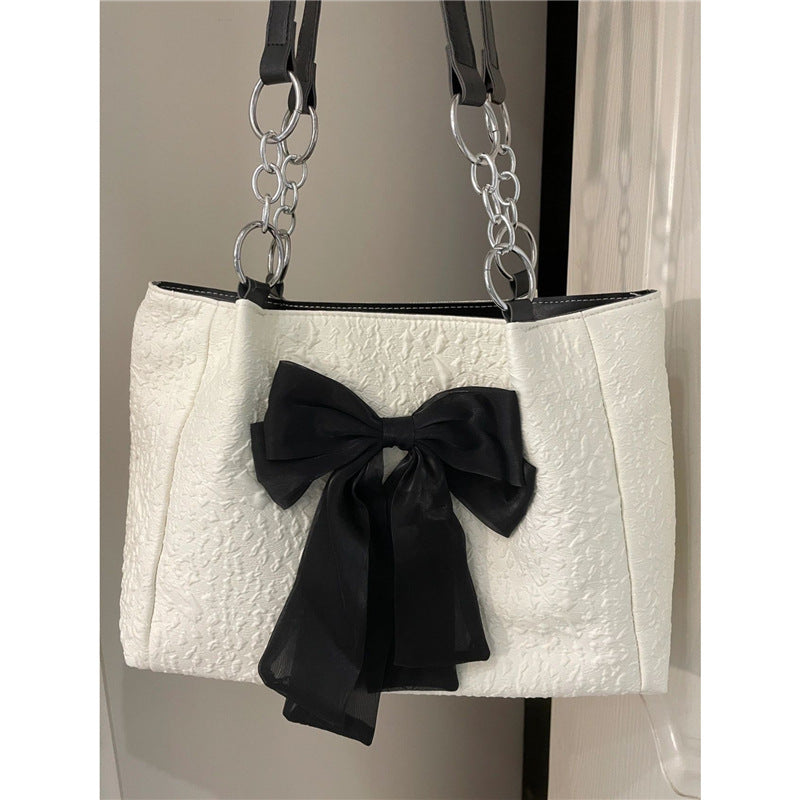 Sac Tote Toile Nœud Bandoulière ORIS WEAR