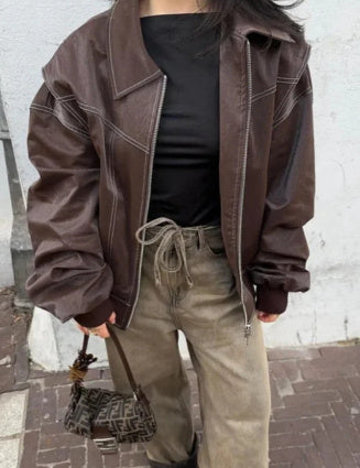 Veste en cuir ORIS WEAR
