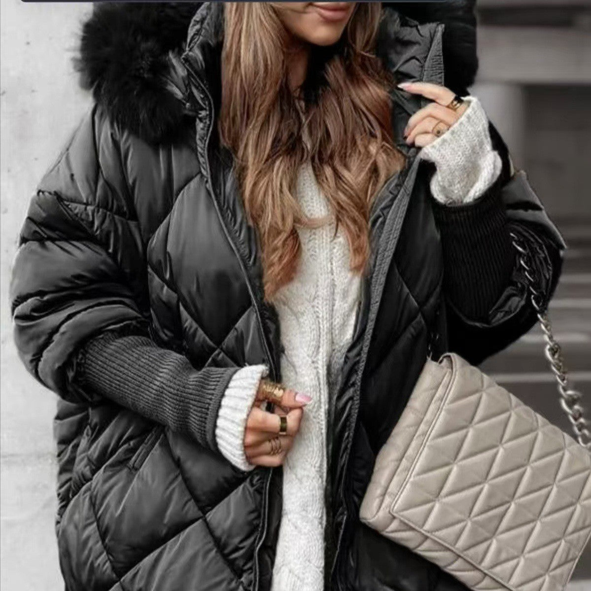 Manteau Cardigan Hiver Capuche ORIS WEAR