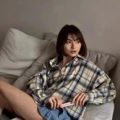 Chemise à carreaux oversize – Style casual et tendance ORIS WEAR
