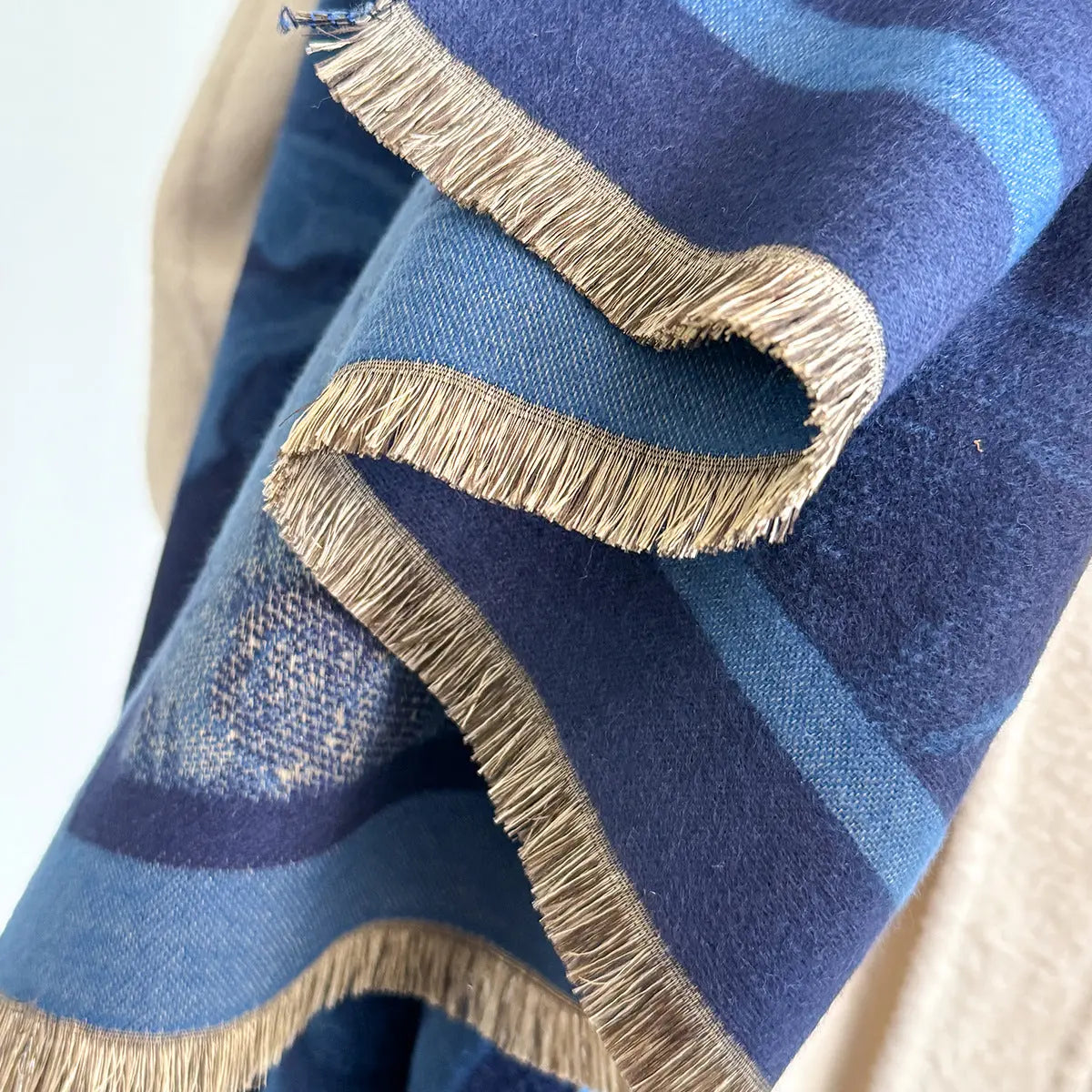 Châle élégant pour femme en fausse laine cachemire, chaud, épais et polyvalent. ORIS WEAR