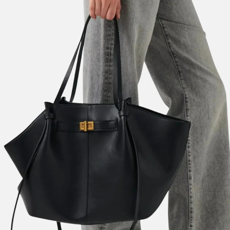 Grand sac à main de cours cabas Amandine