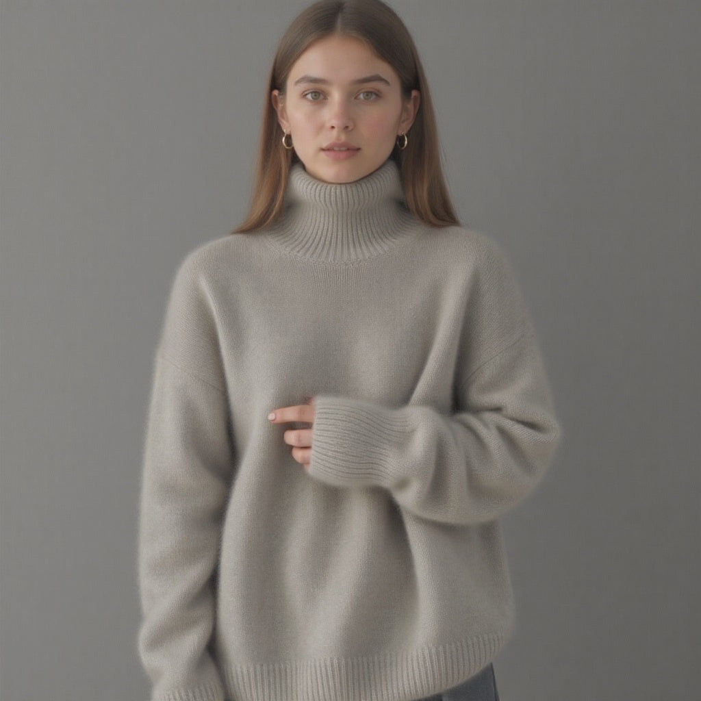 Pull Col Roulé Oversize en Cachemire ORIS WEAR