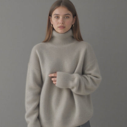Pull Col Roulé Oversize en Cachemire ORIS WEAR