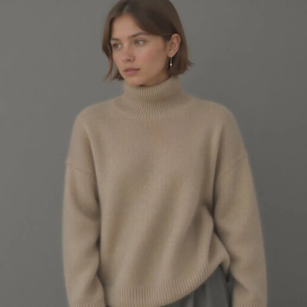 Pull Col Roulé Oversize en Cachemire ORIS WEAR