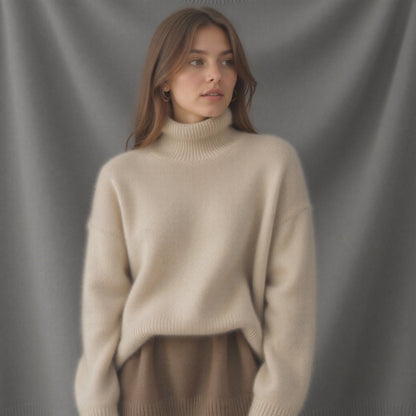 Pull Col Roulé Oversize en Cachemire ORIS WEAR