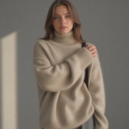Pull Col Roulé Oversize en Cachemire ORIS WEAR