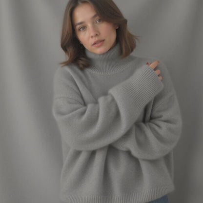 Pull Col Roulé Oversize en Cachemire ORIS WEAR