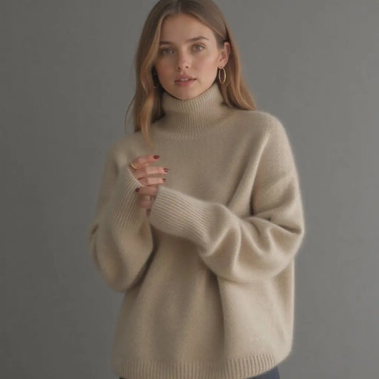 Pull femme élégante kacki — ORIS WEAR