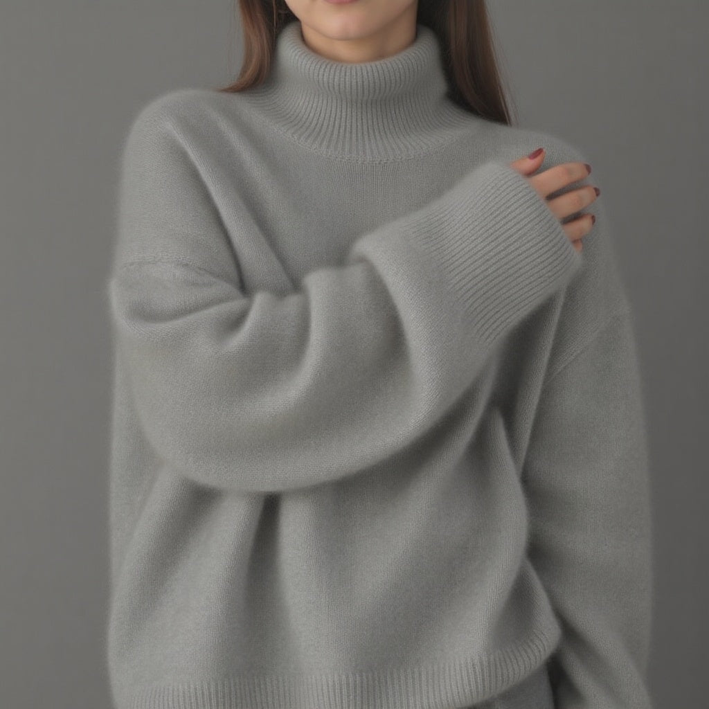 Pull Col Roulé Oversize en Cachemire ORIS WEAR