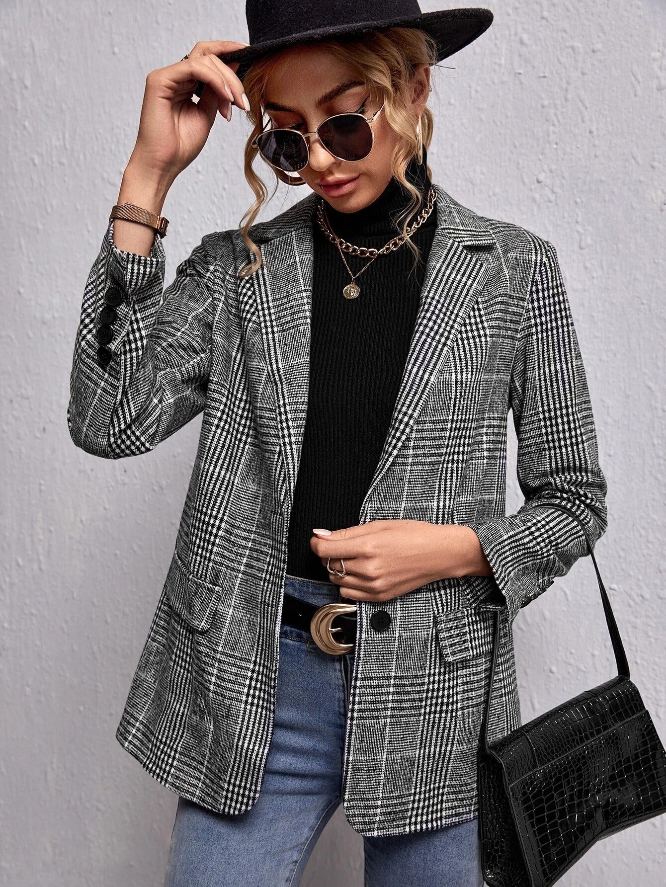 Veste femme élégante bleu — ORIS WEAR