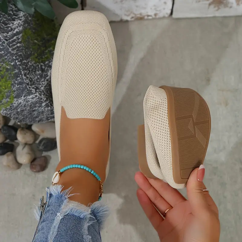 Mocassins plats tricotés ORIS WEAR