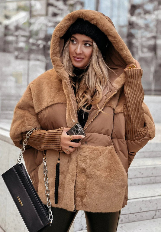 Veste femme fluide marron — ORIS WEAR