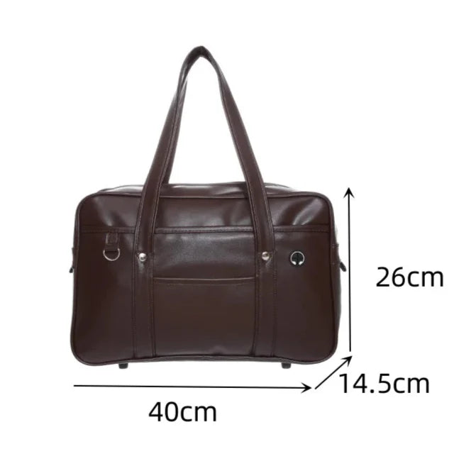 Sac à main cours lycée Lisa – Grand cabas stylé & pratique Sac Cuir Femme