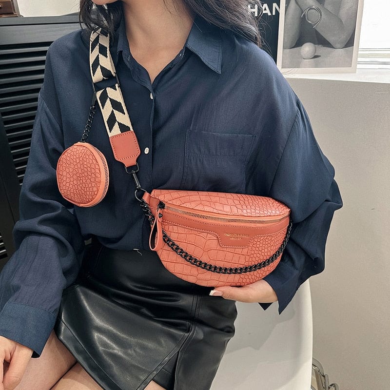 Sac Banane Cuir Femme Amaranta