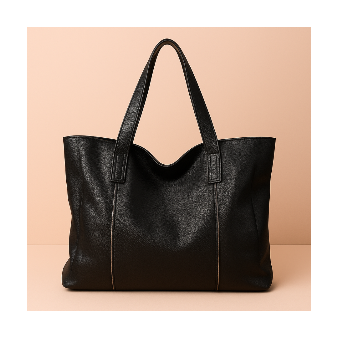 Sac Cabas Cuir Souple Femme – Grand Format et Couleurs Tendance Noir / Cuir Véritable Sac Cuir Femme
