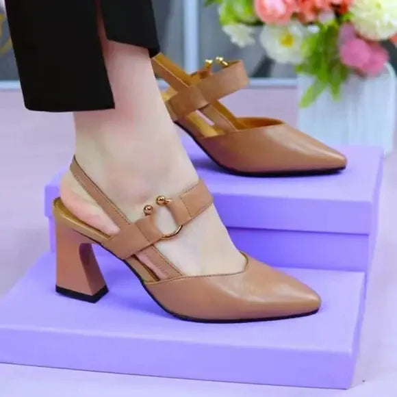 Sandales à Talons Épais Élégantes & Confortables ORIS WEAR