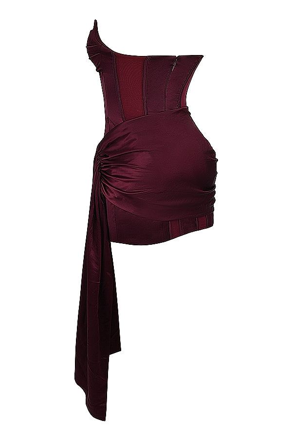 Ludmilla | La Robe en Satin – Corset Fait Main, Luxe & Glamour Valerios Fashion