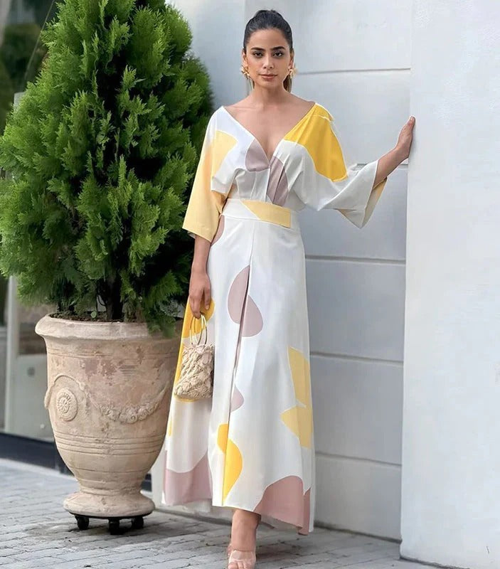 Robe longue femme fluide — ORIS WEAR