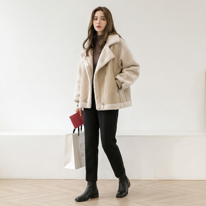 Veste femme élégante beige — ORIS WEAR